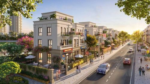 phan khu the swan lake   vinhomes green city
