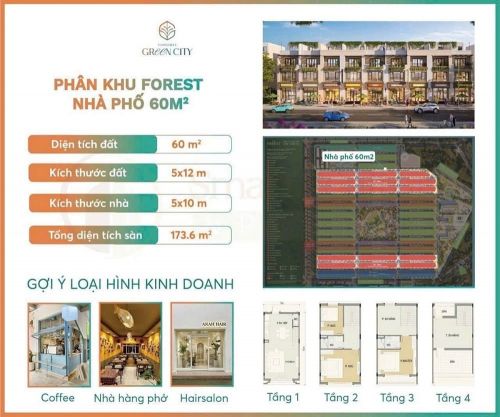 kham pha thiet ke nha pho lien ke vinhome green city